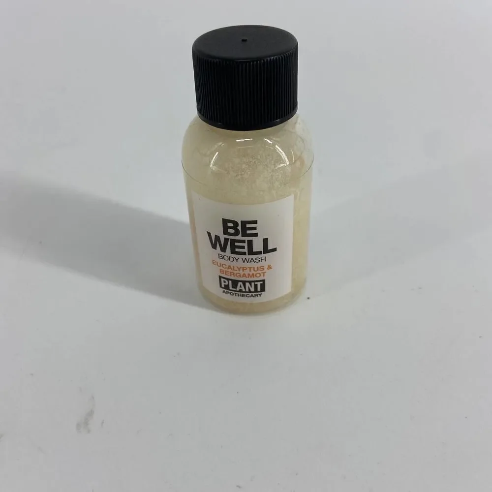 Plant Apothecary Be Well Eucalyptus & bergamot body wash 1 fl oz NEW